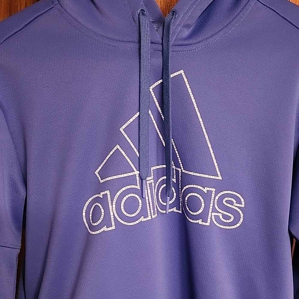 Adidas Lavender Pullover Hoodie - Picture 2 of 15
